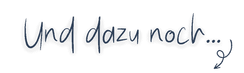 Schnellstartkurs - Und dazu noch...