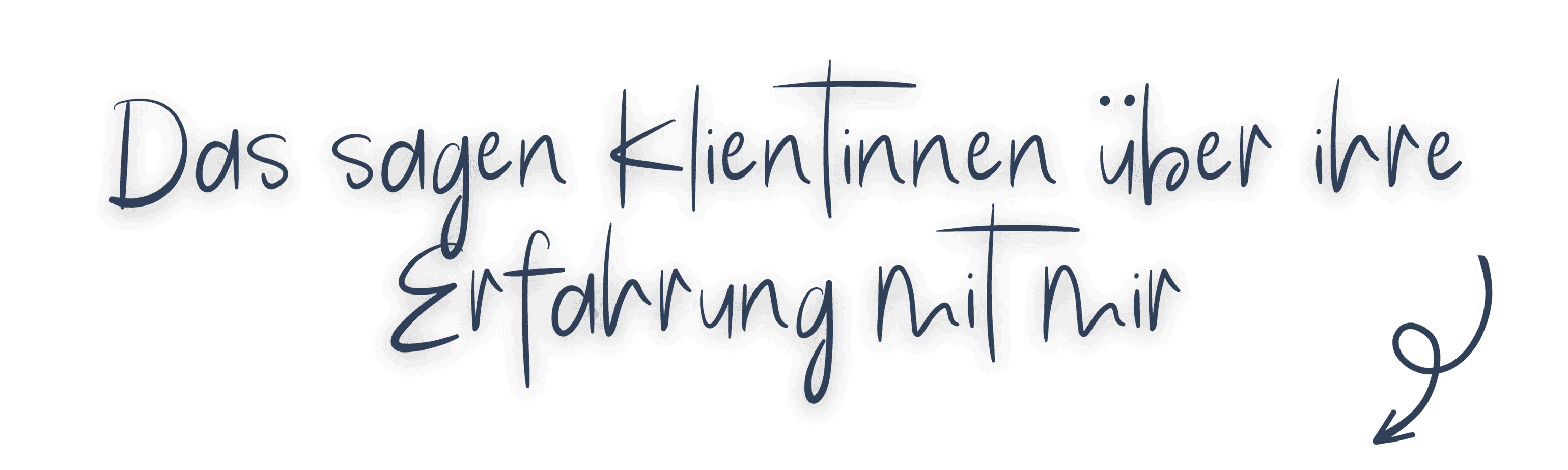 Das sagen Klientinnen - Salespage