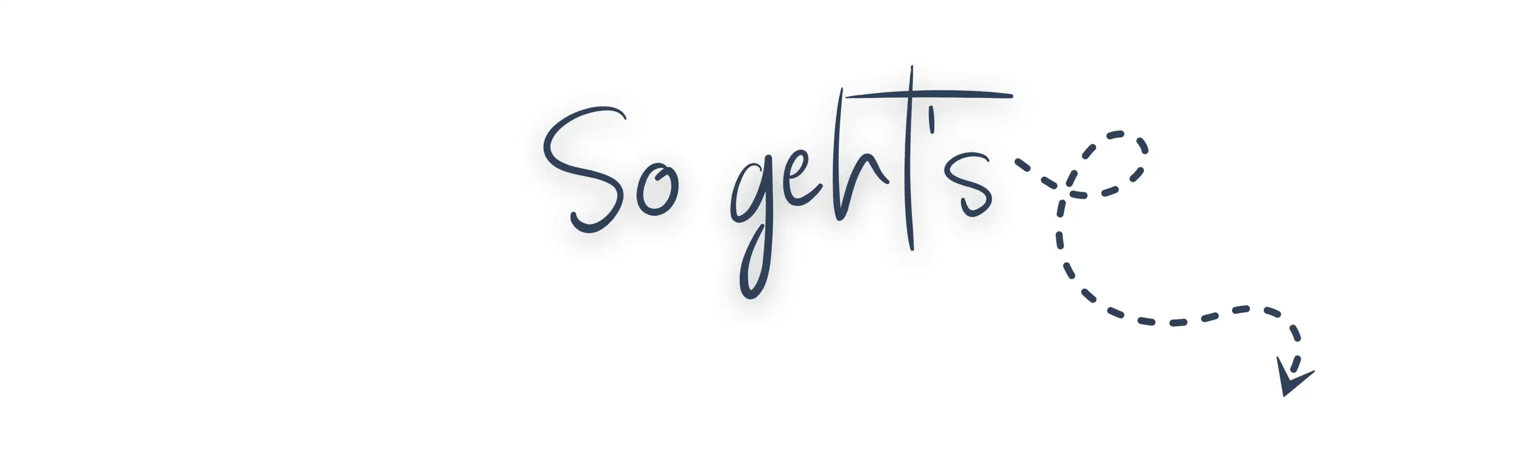 So geht's - Salespage