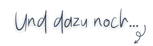 Schnellstartkurs - Und dazu noch...