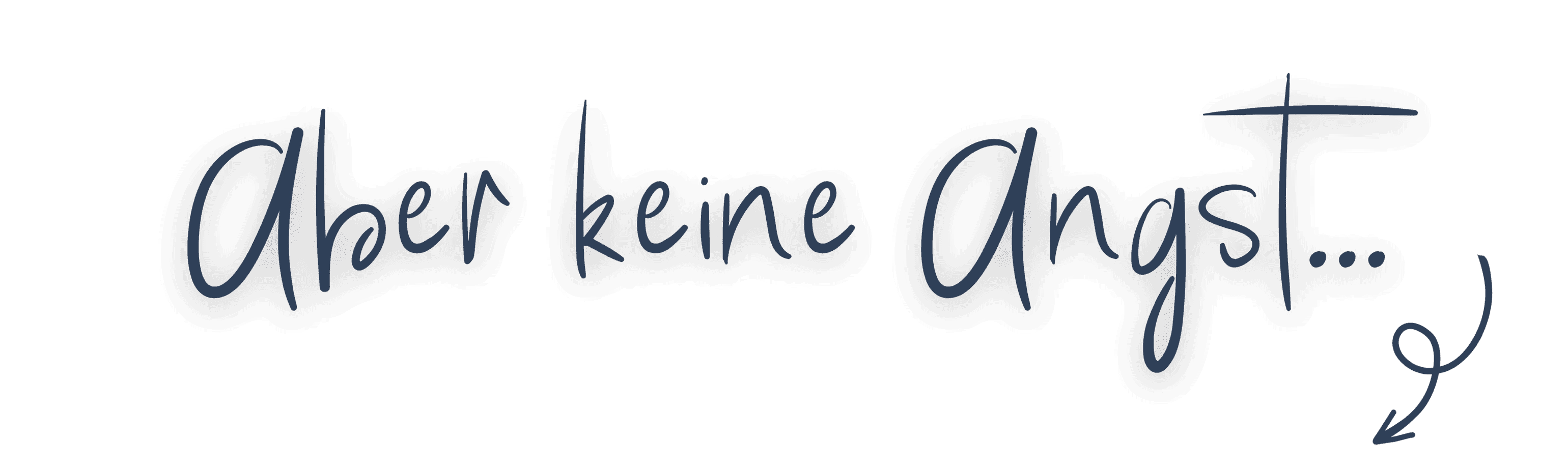 Aber keine Angst - Salespage