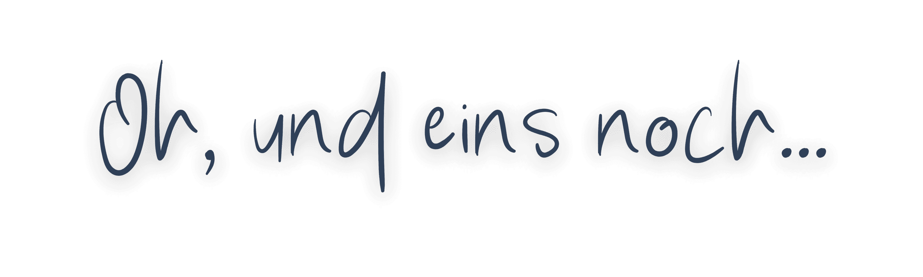 Oh, und eins noch - Salespage